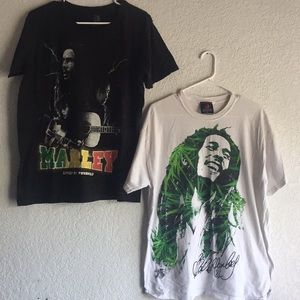 Set of 2 Bob Marley Shirts